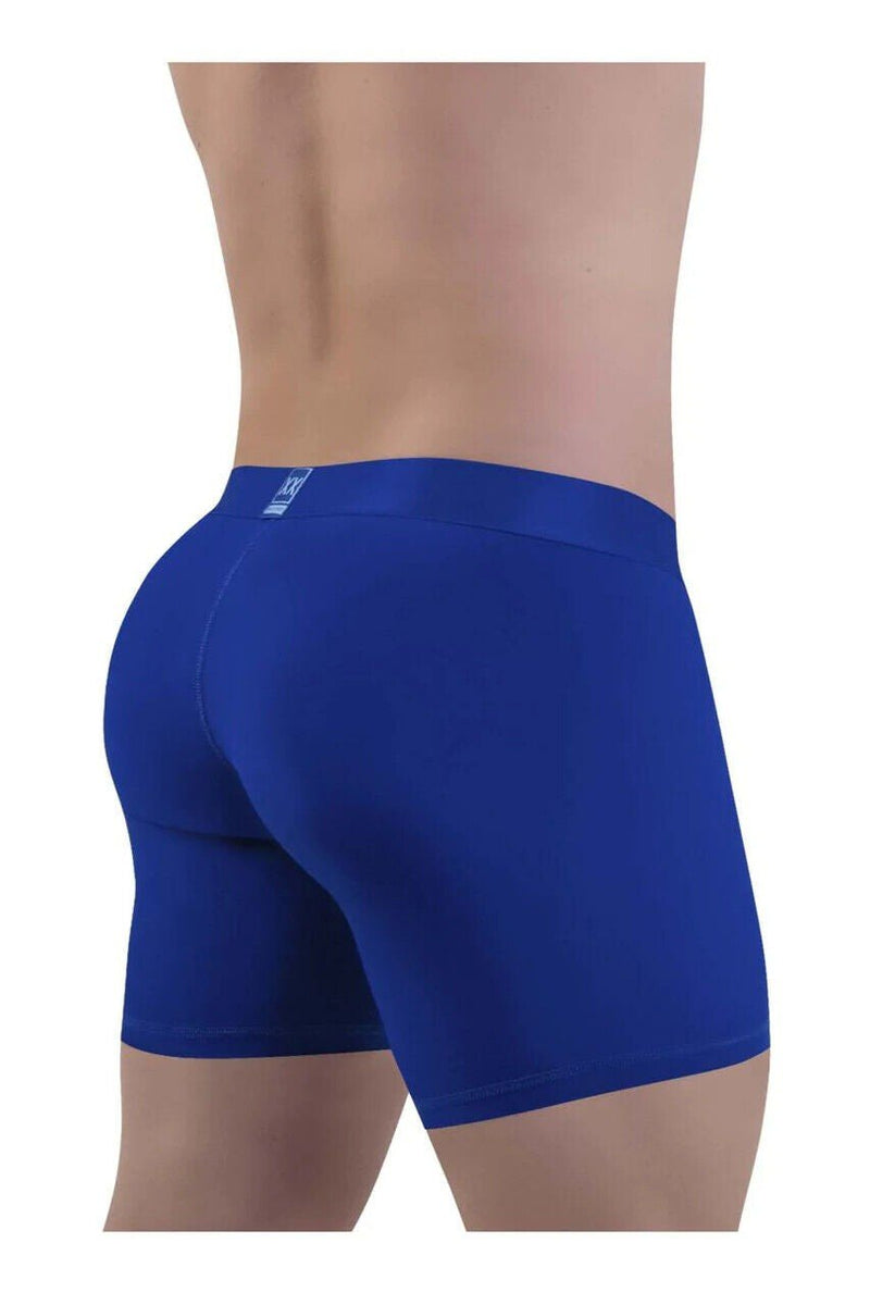 ErgoWear Stretchy Long Boxer Feel XX Ultra Low-Rise Midcut Blue Electric 1412 - SexyMenUnderwear.com