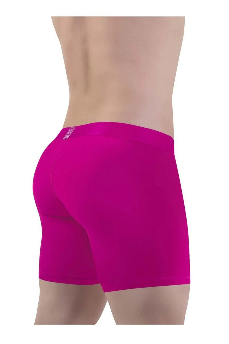 ErgoWear Stretchy Long Boxer Feel XX Ultra Low-Rise Midcut Raspberry Pink 1404 - SexyMenUnderwear.com