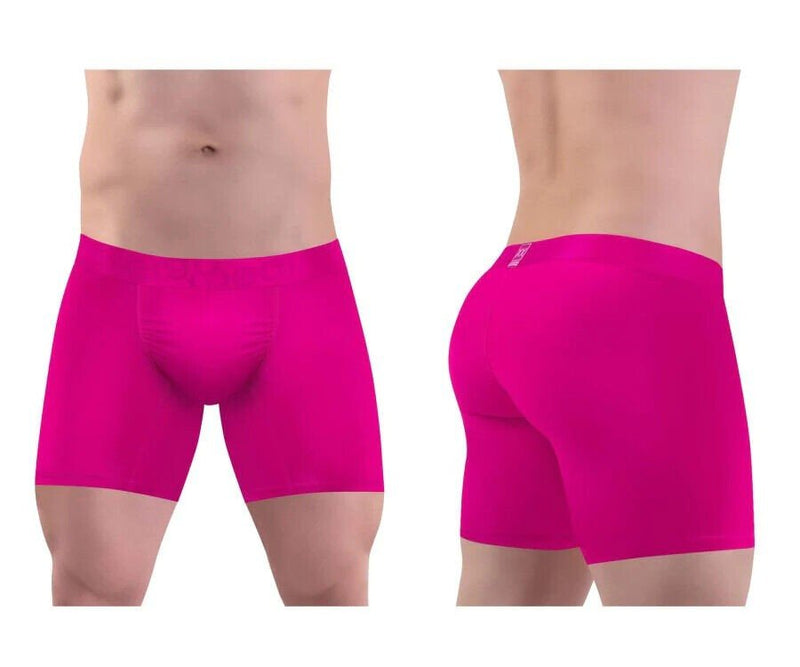 ErgoWear Stretchy Long Boxer Feel XX Ultra Low-Rise Midcut Raspberry Pink 1404 - SexyMenUnderwear.com