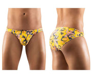 ErgoWear Swim Briefs FEEL Sleek and Stretchy Swimwear Yellow 1224 46 - SexyMenUnderwear.com