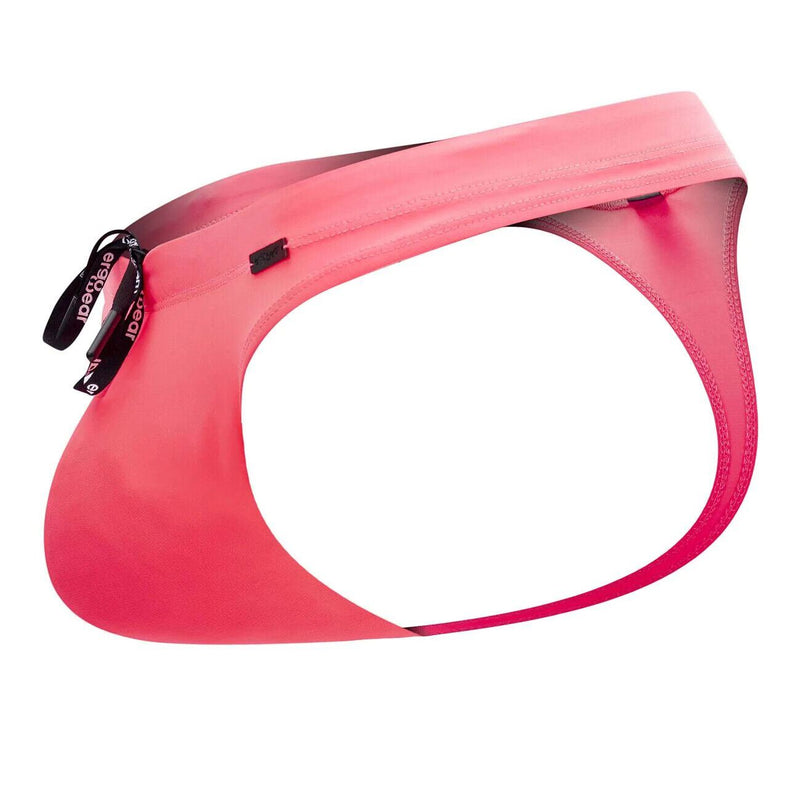 ErgoWear Swim-Thongs X4D Silky Style & Comfort Swimwear Neon Coral 1222 9 - SexyMenUnderwear.com