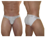 ErgoWear Tanga Brief MAX XV Bikini Briefs Low-Rise Chrysler Gray 1357 52 - SexyMenUnderwear.com