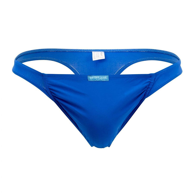ErgoWear Thong FEEL GR8 Stretch Super Lightweight Microfiber Cobalt Blue 1088 22 - SexyMenUnderwear.com