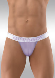 ErgoWear Thong MAX SE Sporty Elastic Thongs Light Purple Lilac 1303 - SexyMenUnderwear.com