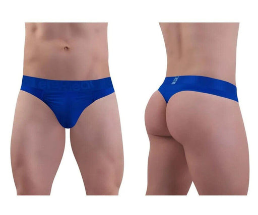 ErgoWear Thongs Feel XX Low-Rise Lean Cut Fully Ergonomic Electric Blue 1409 - SexyMenUnderwear.com