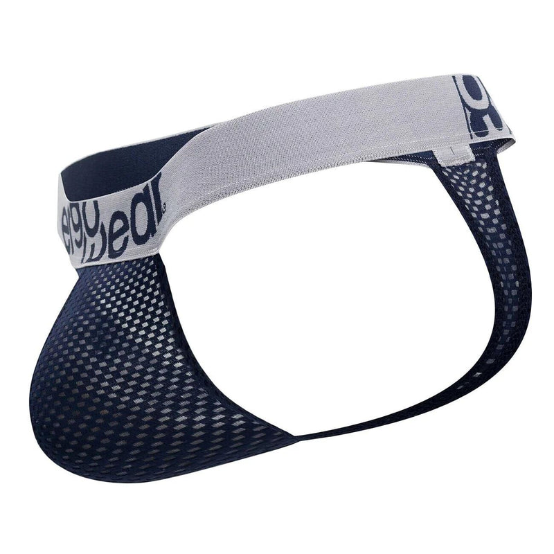 ErgoWear Thongs MAX Mesh Pouch Stretchy Breathable Thong Dark Blue 1207 14 - SexyMenUnderwear.com