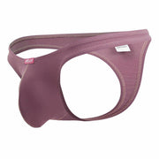 ErgoWear Thongs X4D Thin MicroFiber Tangas Big Pouch Support Marsala 0977 23 - SexyMenUnderwear.com