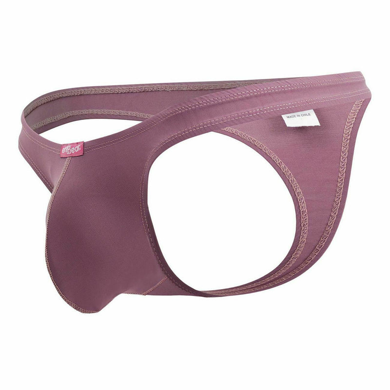 ErgoWear Thongs X4D Thin MicroFiber Tangas Big Pouch Support Marsala 0977 23 - SexyMenUnderwear.com