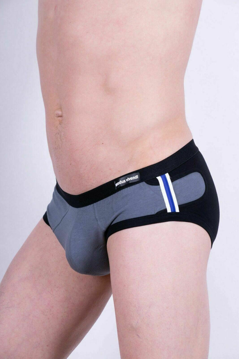 Fashion Surreal Slip Modus Vivendi Boxer Briefs Black 12712 10 - SexyMenUnderwear.com
