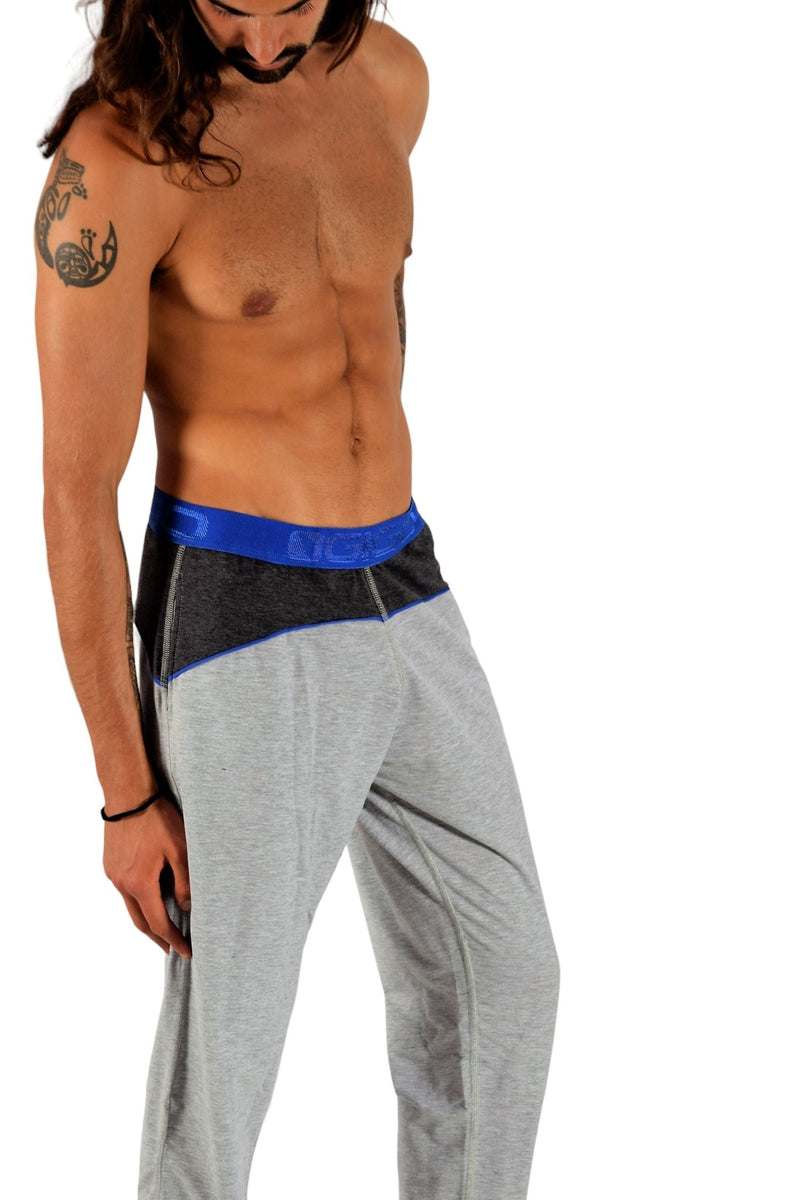 GIGO Mens Sport Leggings Gym Wear Sweat Pant Training Workout P24161 2 - SexyMenUnderwear.com