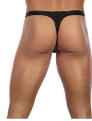Gregg Homme Appolo Fishnet Thongs Lingerie Black 76904 6 - SexyMenUnderwear.com