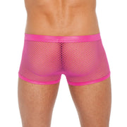 Gregg Homme Boxer Brief Beyond Doubt Mesh Fabric Magenta Pink 110205 102 - SexyMenUnderwear.com