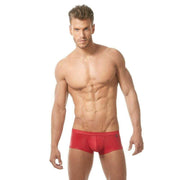 Gregg Homme Boxer Brief Boytoy Spandex Underwear Romantic Soft Red 95005 165 - SexyMenUnderwear.com