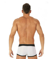 Gregg Homme Boxer Brief Gentlemen MicroModal Super Soft White 121605 110 - SexyMenUnderwear.com