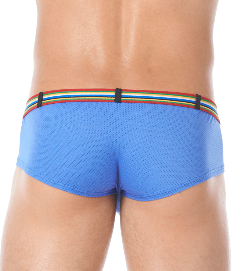 Gregg Homme Boxer Brief Lover-Boy C-Ring Mini Slip Blue 122105 168 - SexyMenUnderwear.com