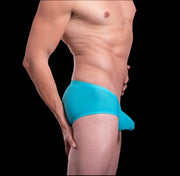 Gregg Homme Boxer Brief Torridz MicroFiber Light Fabric Aqua 87405 7 - SexyMenUnderwear.com