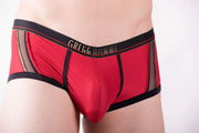 Gregg Homme Boxer Brief Traveler Enhancer Pouch Red 132005 67 - SexyMenUnderwear.com