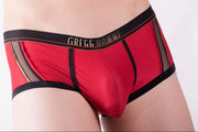 Gregg Homme Boxer Brief Traveler Enhancer Pouch Red 132005 67 - SexyMenUnderwear.com