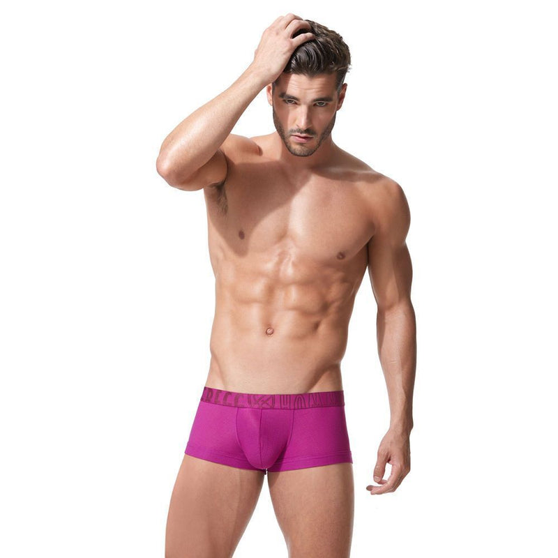 Gregg Homme Boxer Brief Xcite Air Jet Jacquard Boxer Pink Magenta 152405 - SexyMenUnderwear.com