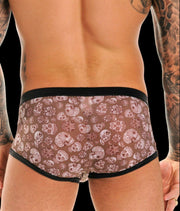Gregg Homme Boxer Briefs Retro Skull Print Boxer Limited Edition 05 23 - SexyMenUnderwear.com