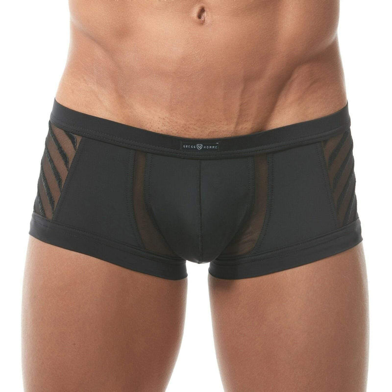 Gregg Homme Boxer Briefs Soiree Microfiber Laser Cut 150105 100 - SexyMenUnderwear.com
