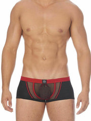 Gregg Homme Boxer Cheeky Mesh C-Ring Boxer Brief Black 132305 77 - SexyMenUnderwear.com