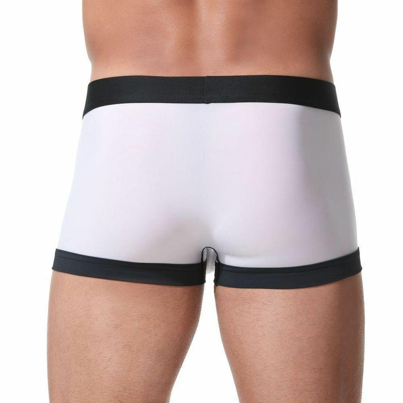Gregg Homme Boxer Room Max MicroFiber Ultra Thin Underwear White 152705 44 - SexyMenUnderwear.com