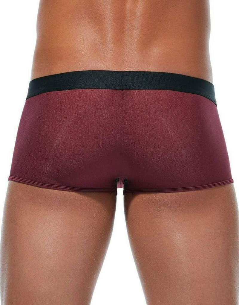 Gregg Homme Boxer Torridz HyperStretch Burgundy 87465 15A - SexyMenUnderwear.com