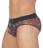 Gregg Homme Brief Charger Mesh Slip See Trough Horseshow 133003 130 - SexyMenUnderwear.com