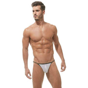 Gregg Homme Brief Conquistador Fishnet Slips White 160003 113 - SexyMenUnderwear.com
