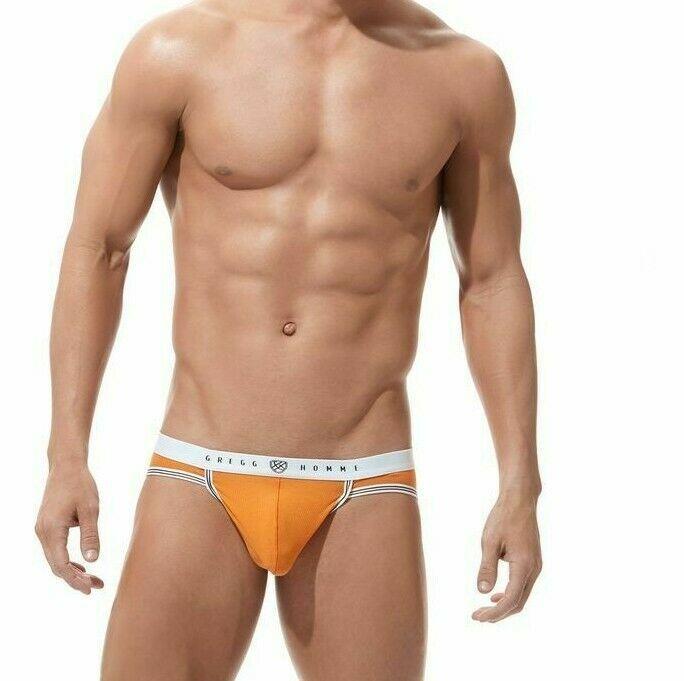 Gregg Homme Brief Evoke Low Rise Bikini Cut Slips Orange 160503 98 - SexyMenUnderwear.com