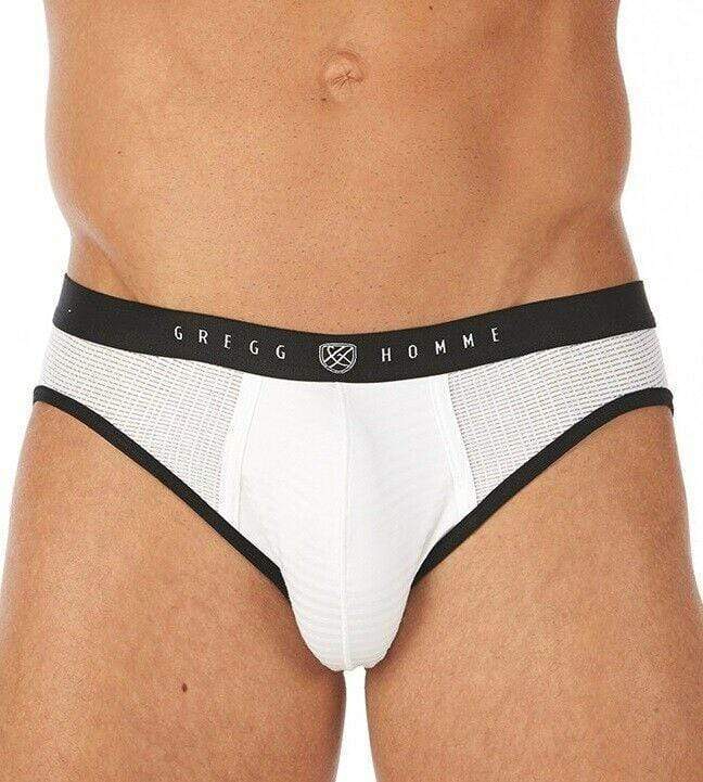 Gregg Homme Brief Gentlemen Modal Slip White 121603 111 - SexyMenUnderwear.com