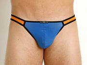 Gregg Homme Brief Super-Ero Slip Hyperstretch Bold Color Orange Royal 160303 97 - SexyMenUnderwear.com