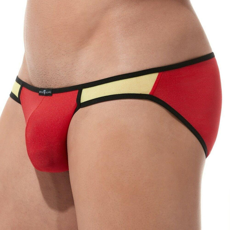 Gregg Homme Brief Super-Ero Slip Hyperstretch Bold Color Red 160303 97 - SexyMenUnderwear.com