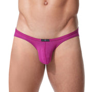 Gregg Homme Brief Xcite Micro Modal Jacquard Briefs Magenta 152403 122 - SexyMenUnderwear.com