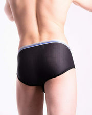 Gregg Homme Briefs Beau Semi-Sheer AirJet Underwear Black 130903 66 - SexyMenUnderwear.com