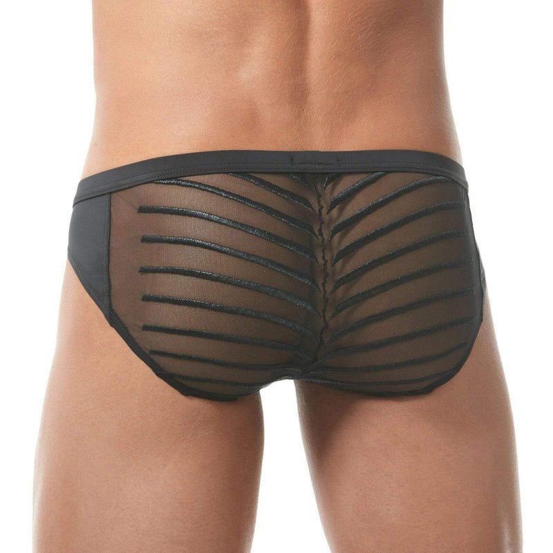 Gregg Homme Briefs Soiree Microfiber Laser-Cut Slip Homme 150103 100 - SexyMenUnderwear.com