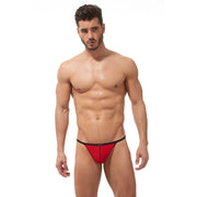 Gregg Homme C-Ring Pouch Torridz Ultra-Stretch BackLess String Red 87416 - SexyMenUnderwear.com