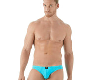 GREGG HOMME Gregg Homme Jock Drive perforated Mesh Jockstrap  Aqua 142634 166