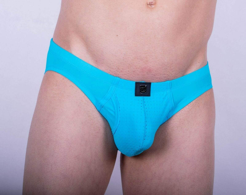 GREGG HOMME Gregg Homme Jock Drive perforated Mesh Jockstrap  Aqua 142634 166