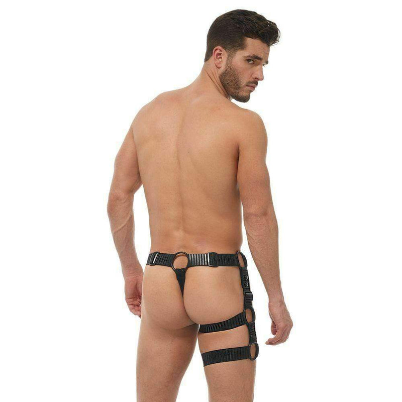 GREGG HOMME GREGG HOMME Thong Strap O-Rings Tangas Detachable Harness Black 170261 195
