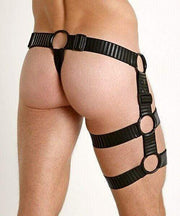 GREGG HOMME GREGG HOMME Thong Strap O-Rings Tangas Detachable Harness Black 170261 195