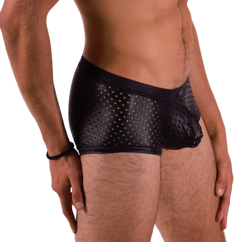 Gregg Homme IMPULSE 2.0 Boxer briefs Leather look 1019 8 - SexyMenUnderwear.com