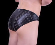 GREGG HOMME Impulse Low Cut Brief Leather Look NR142003 8A - SexyMenUnderwear.com
