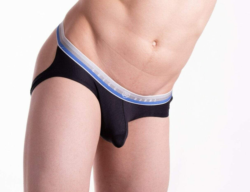 Gregg Homme Jock BEAU Mens JockStrap Black 130934 65 - SexyMenUnderwear.com