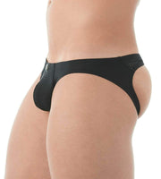 Gregg Homme Jock Drive Italian Mesh Jockstrap Black 142634 101 - SexyMenUnderwear.com