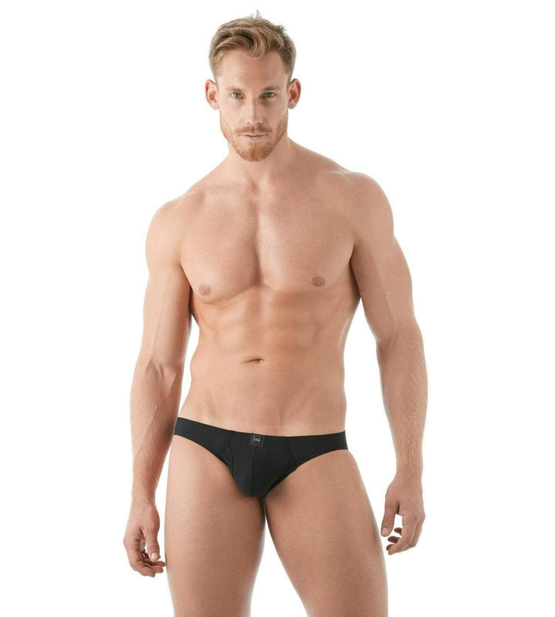 Gregg Homme Jock Drive Italian Mesh Jockstrap Black 142634 101 - SexyMenUnderwear.com