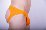 Gregg Homme Jock Drive perforated Mesh Jockstrap Orange 142634 101 - SexyMenUnderwear.com