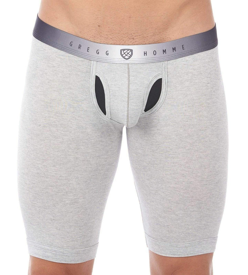 Gregg Homme Leggings Heat Jammer Long Boxers micromodal Light Grey 140555 80 - SexyMenUnderwear.com