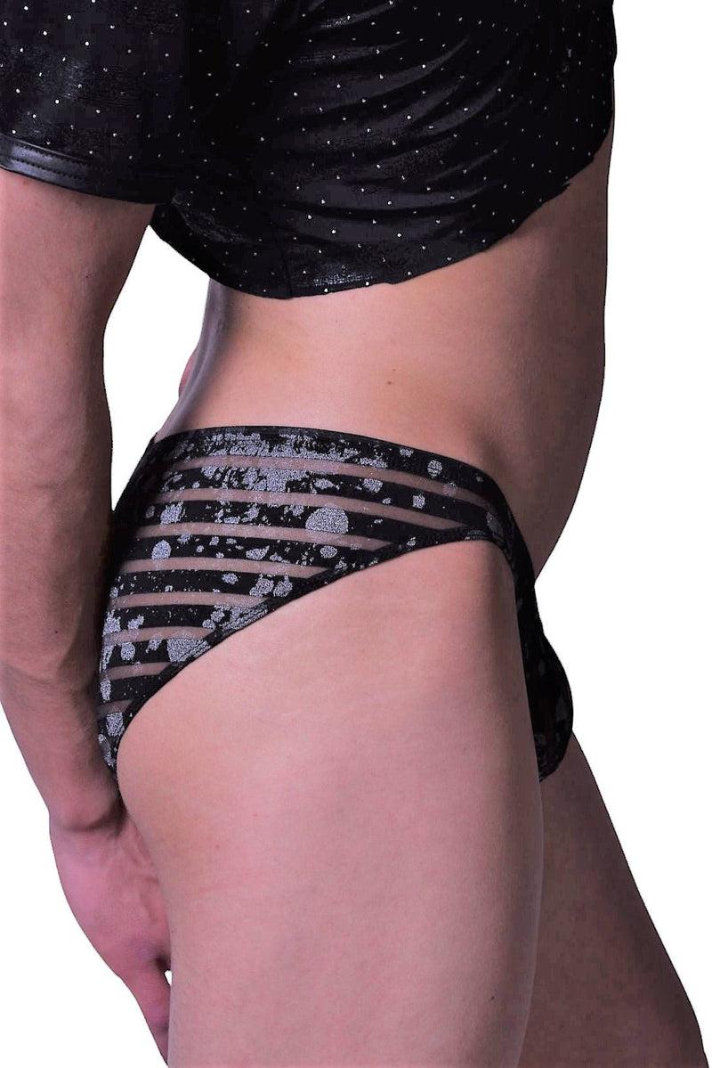 GREGG HOMME Luxury 3G Micro Low Cut brief Silver 1931 12 - SexyMenUnderwear.com